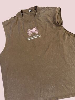 Darc Wolves Sport Vintage Washed Vest Tees Gym Bodybuilding Fitness Sleeveless